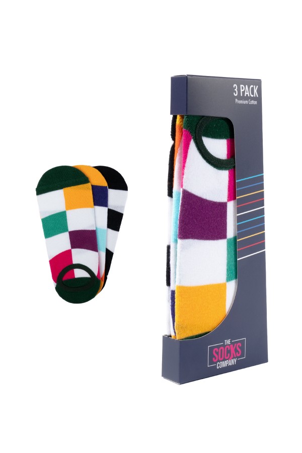 3 Çift Kadın Görünmez Çorap (163P)